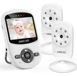 ANMEATE Video Baby Monitor Review: 2 Digital Cameras, Night Vision, 2-Way Talk, Long Range