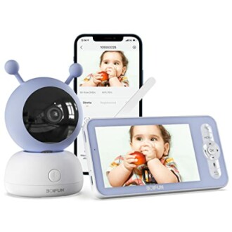 BOIFUN 5" Baby Camera Monitor Review - The Best WiFi Video Monitor for Baby Monitoring