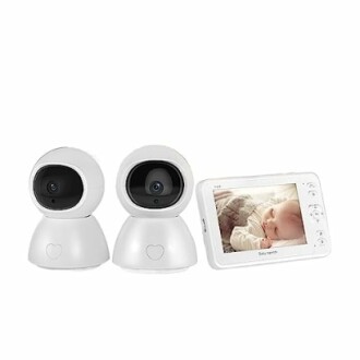 ITYOOS 5 Inch Baby Monitor Night Vision 1 Screen 2/3 Surveillance Camera Review